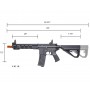 Rifle Airsoft Arcturus LWT MK-I CQB 10" Sport Negro ARC SE® // ARMYCOP.ES