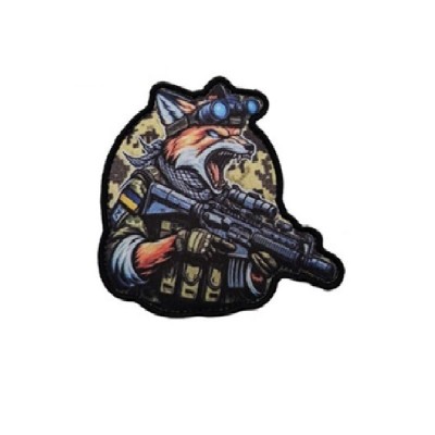 PARCHE ZORRO VISOR
