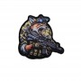 PARCHE ZORRO VISOR