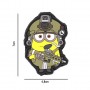 PARCHE IMMORTAL PVC 3D MINION VERDE