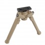 BIPODE PLEGABLE Y EXTENSIBLE PARA M-LOCK NEGRO