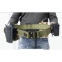 CINTURON MOLLE CON DOBLE CINTURON DE VELCRO TAN