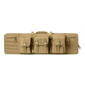 FUNDA TRANSPORTE RIFLE 107CM YAKEDA TAN