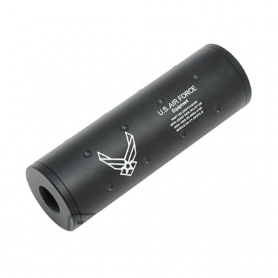 SILENCIADOR METALICO 110 MM AIR FORCE // ARMYCOP.ES