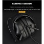 AURICULARES ACTIVE GEN 5 + SOPORTE PARA CASCO FAST TAN