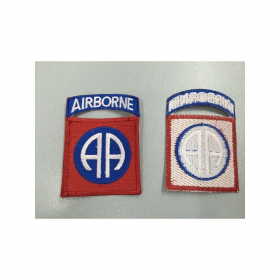 PARCHE AIRBONE ROJO/AZUL