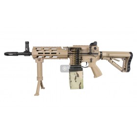 Rifle Airsoft G&G CM16 LMG Desert // ARMYCOP.ES