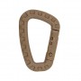 MOSQUETON PVC 82MM TACTICO TAN