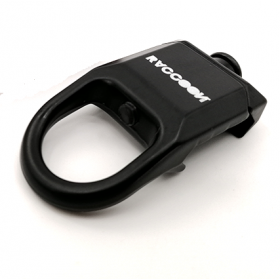 ENGANCHE DE RAIL PARA CORREA RACCOON COLOR NEGRO