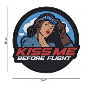 PARCHE VELCRO KISS ME