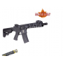Rifle Airsoft Rossi M4 Sentinel 9" Sigma Negro CUSTOM // ARMYCOP.ES