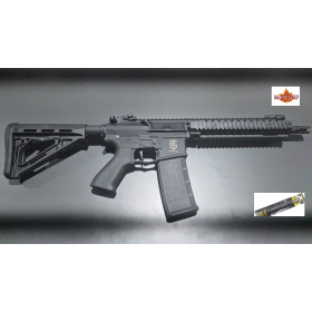 Rifle Airsoft Rossi M4 Sentinel Beta 9" Custom Negro // ARMYCOP.ES