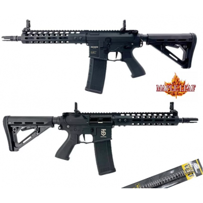 Rifle Airsoft Rossi M4 Sentinel 9" Epsilon Negro CUSTOM // ARMYCOP.ES