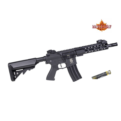 Rifle Airsoft Rossi M4 Sentinel 9" Alpha Negro CUSTOM // ARMYCOP.ES