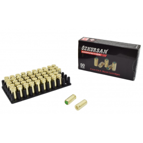 CARTUCHOS BLANCOS OZKURSAN CALIBRE 9MM 50RDS