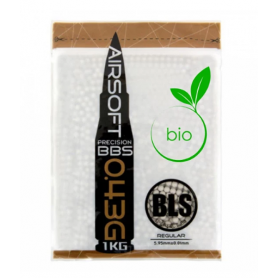 Bolas Airsoft BLS 0,43g BIO 1kg 2300 bbs Blancas // ARMYCOP.ES