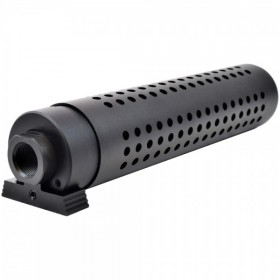 SILENCIADOR QD 175MM NEGRO BIG DRAGON