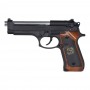 Pistola Airsoft We M92 Biohazard Gas Negra // ARMYCOP.ES