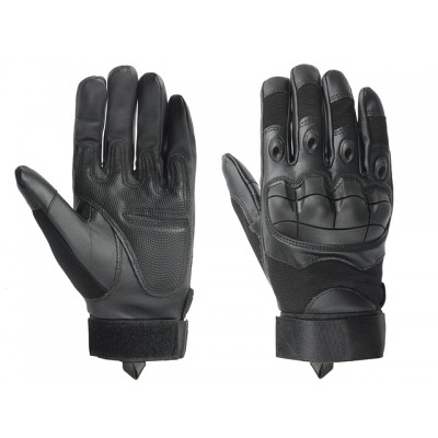 GUANTES TACTICOS NEGROS