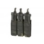 PORTACARGADOR TRIPLE CORTE LASER PISTOLA MULTICAM BLACK // ARMYCOP.ES