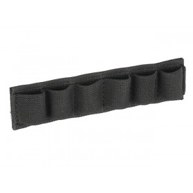PORTACARTUCHOS CON VELCRO NEGRO // ARMYCOP.ES