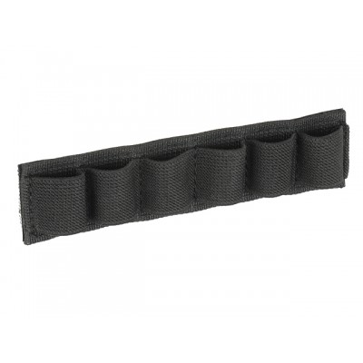 PORTACARTUCHOS CON VELCRO NEGRO // ARMYCOP.ES
