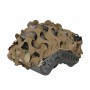 FUNDA CASCO CORTE LASER 3D TAN // ARMYCOP.ES