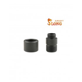 ADAPTADOR DE ROSCA PARA  SILENCIADOR ROSCA DE 11 A 14MM