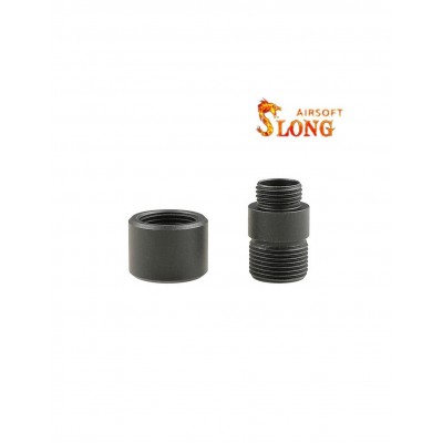 ADAPTADOR DE ROSCA PARA  SILENCIADOR ROSCA DE 11 A 14MM