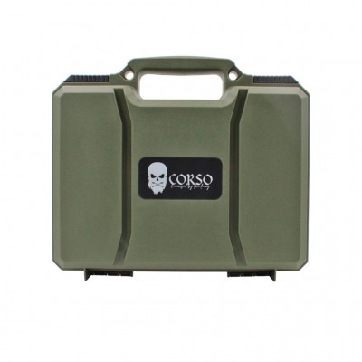 MALETIN PISTOLA CORSO RIGIDO CORSAIR 29CM VERDE