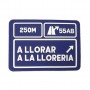 PARCHE A LLORAR AZUL // ARMYCOP.ES