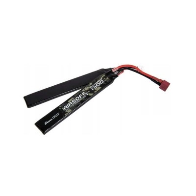 BATERIA LIPO GENS ACE 1300 MHA 25C 2S1P 7.4V CONECTOR DEANS T