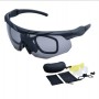 GAFAS DE PROTECCION  3 LENTES NEGRO