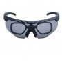 GAFAS DE PROTECCION  3 LENTES NEGRO