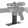 SOPORTE PARA REPLICA M-4 EXHIBIDOR VIDRIO Y ABS