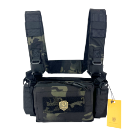 CHALECO CONQUER MICRO CHEST RIG MULTICAM BLACK / ARMYCOP.ES