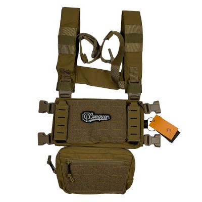 CHALECO CONQUER CORE CHEST RIG COYOTE / ARMYCOP.ES