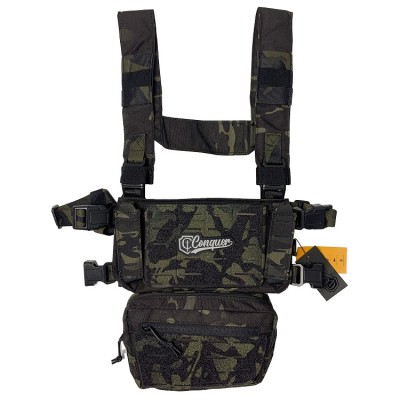 CHALECO CONQUER CORE CHEST RIG MULTICAM BLACK / ARMYCOP.ES