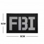 PARCHE FBI NEGRO GRIS