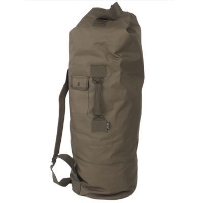 BOLSA DE LONA CON DOBLE CORREA MILTEC OD / ARMYCOP.ES
