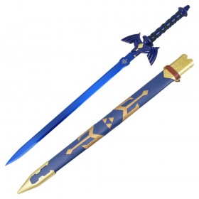 Espada Decorativa Master Sword Azul de Link Zelda con Vaina | 109 cm