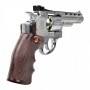 Revolver 4" Bruni CN820 Silver CO2 4,5mm / ARMYCOP.ES