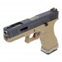 Pistola Airsoft We G17 Serie Force T2 Tan / ARMYCOP.ES