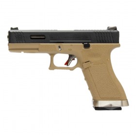 Pistola Airsoft We G17 Serie Force T2 Tan / ARMYCOP.ES