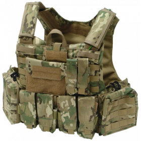 CHALECO TACTICO MOLLE CIRAS MULTICAM