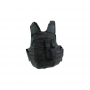CHALECO TACTICO MOLLE CIRAS NEGRO // ARMYCOP.ES