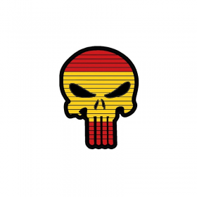 PARCHE CALAVERA ESPAÑA