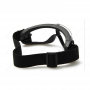 GAFAS ESTILO X800 CON 3 LENTES TAN