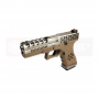 Pistola Airsoft Armorer Works G17 Hex-Cut Plata/Tan // ARMYCOP.ES