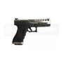 Pistola Airsoft Armorer Works G17 Hex-Cut Negro/Plata // ARMYCOP.ES